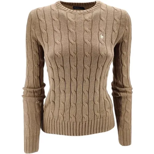 Camel Sweaters for Men , female, Sizes: S, XS - Ralph Lauren - Modalova