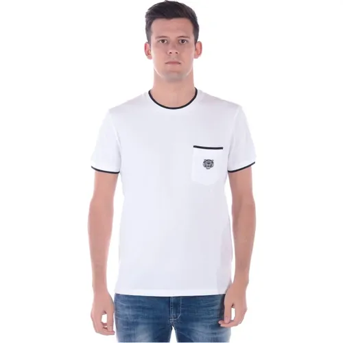 Tiger Pocket T-Shirt Sweatshirt , Herren, Größe: 2XL - Kenzo - Modalova