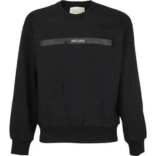 Sweatshirts , male, Sizes: M - Aries - Modalova