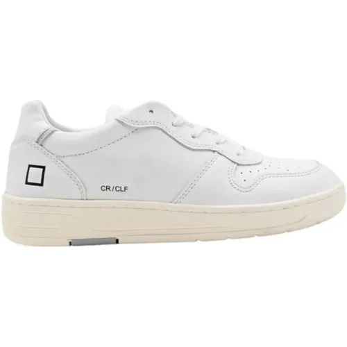 Weiße Court Calf Sneakers D.A.T.E - D.A.T.E. - Modalova