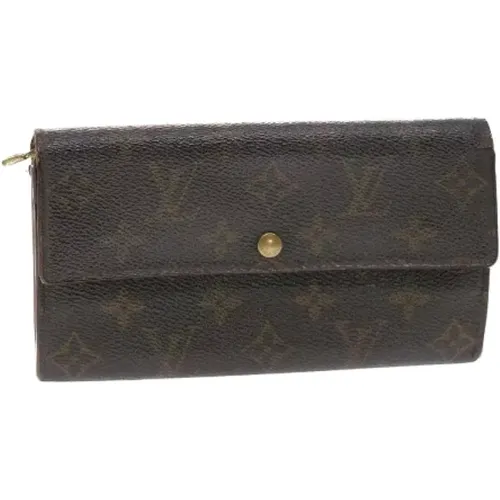 Pre-owned Canvas wallets , female, Sizes: ONE SIZE - Louis Vuitton Vintage - Modalova