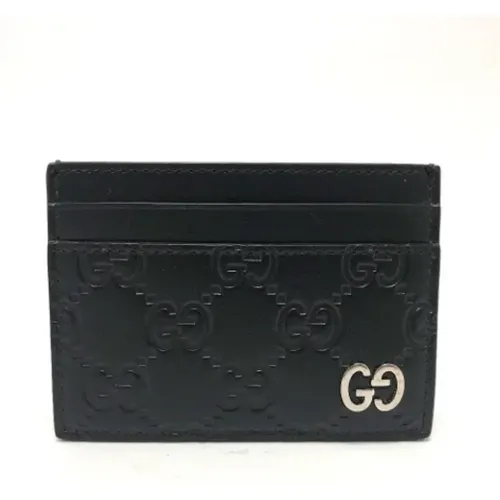 Pre-owned Leather wallets , female, Sizes: ONE SIZE - Gucci Vintage - Modalova