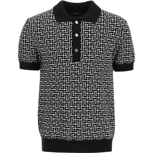 Polo Shirt , male, Sizes: M, S - Balmain - Modalova