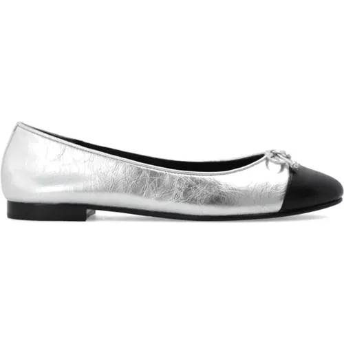 ‘Cap-Toe’ leather ballet flats , female, Sizes: 7 UK, 4 UK - TORY BURCH - Modalova