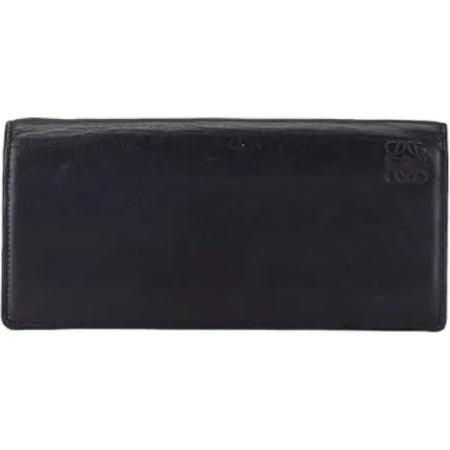 Pre-owned Leather wallets , female, Sizes: ONE SIZE - Loewe Pre-owned - Modalova