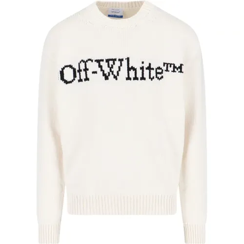 Off , Sweater Collection , male, Sizes: M, XS, XL, L, S - Off White - Modalova