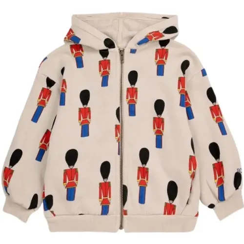 Zip Little Tin Soldiers Sweatshirt - Bobo Choses - Modalova