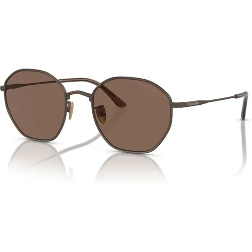 Bronze/Braune Sonnenbrille AR 6150,Sunglasses - Giorgio Armani - Modalova