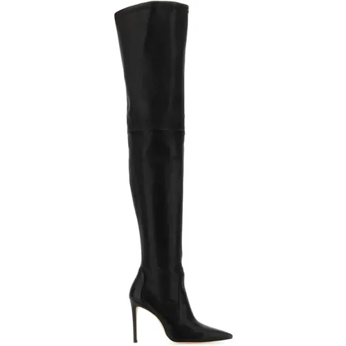 Nappa Leather Ultrastuart 100 Boots , female, Sizes: 4 1/2 UK, 4 UK - Stuart Weitzman - Modalova