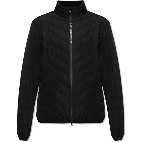 Gesteppte Daunenjacke , Herren, Größe: M - Emporio Armani EA7 - Modalova