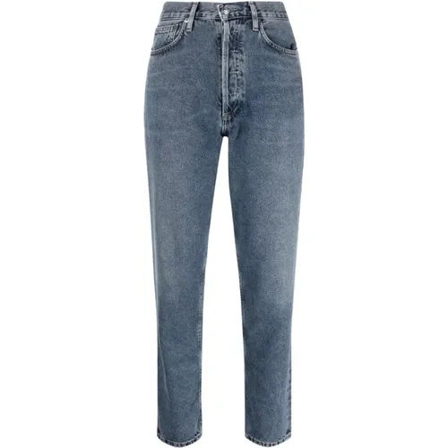Riley jeans , female, Sizes: W25, W27, W24 - Agolde - Modalova