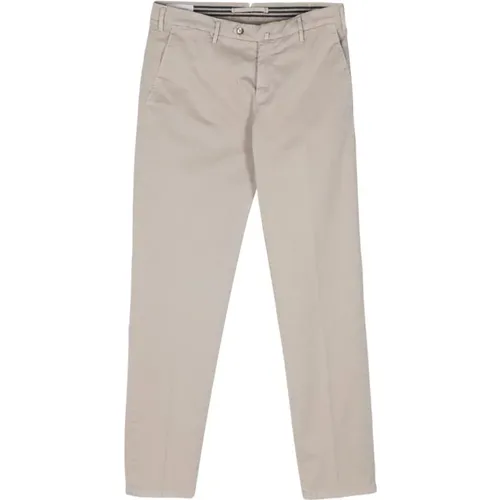 Luigi Bianchi Trousers Grey , male, Sizes: 2XL, XL - Luigi Bianchi Mantova - Modalova