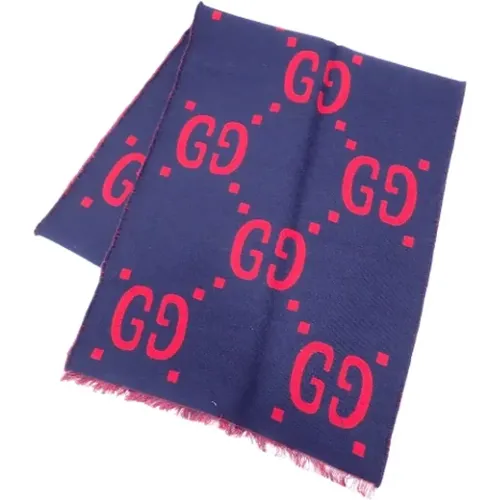 Pre-owned Wool scarves , female, Sizes: ONE SIZE - Gucci Vintage - Modalova