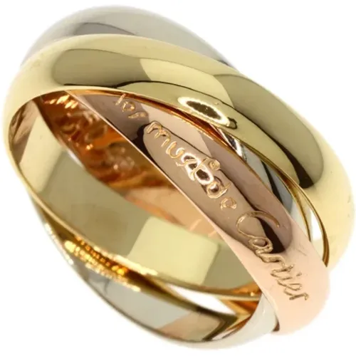 Pre-owned Gold rings , female, Sizes: ONE SIZE - Cartier Vintage - Modalova