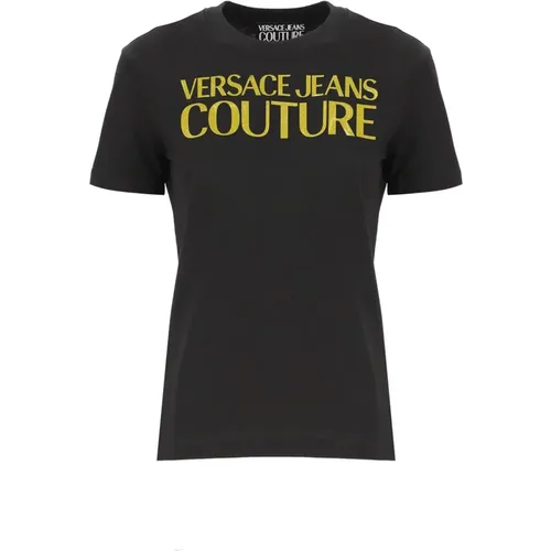 T-shirts and Polos , female, Sizes: M, XS, S - Versace Jeans Couture - Modalova