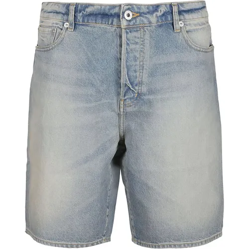 Dirty Denim Shorts , male, Sizes: W32 - Kenzo - Modalova