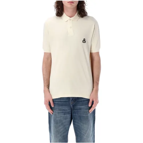 Men's Clothing T-Shirts & Polos Ecru Ss24 , male, Sizes: L, XL, S, M - Isabel marant - Modalova