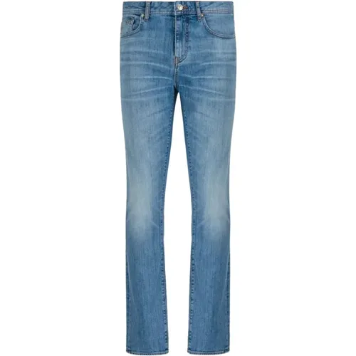 Slim-fit Jeans , Herren, Größe: W31 - Armani Exchange - Modalova