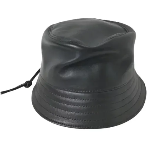 Pre-owned Leather hats , unisex, Sizes: ONE SIZE - Loewe Pre-owned - Modalova