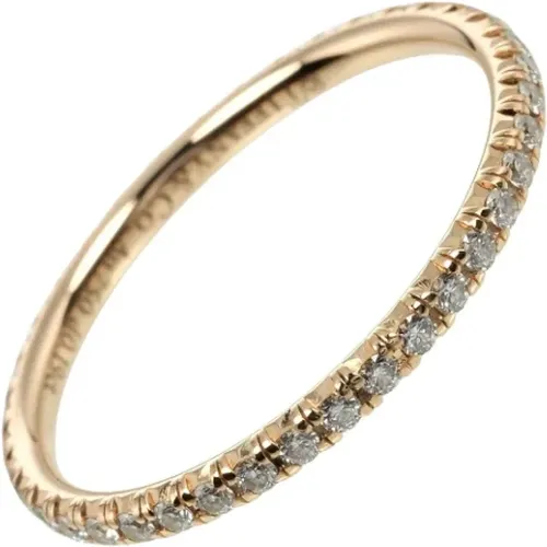 Pre-owned Rose Gold rings , female, Sizes: ONE SIZE - Tiffany & Co. Pre-owned - Modalova