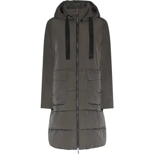 Parka Jacket with Hood for Women , female, Sizes: S, 3XL, L, 2XL, M - Etage - Modalova
