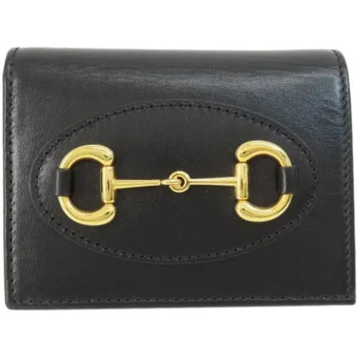 Pre-owned Leather wallets , female, Sizes: ONE SIZE - Gucci Vintage - Modalova