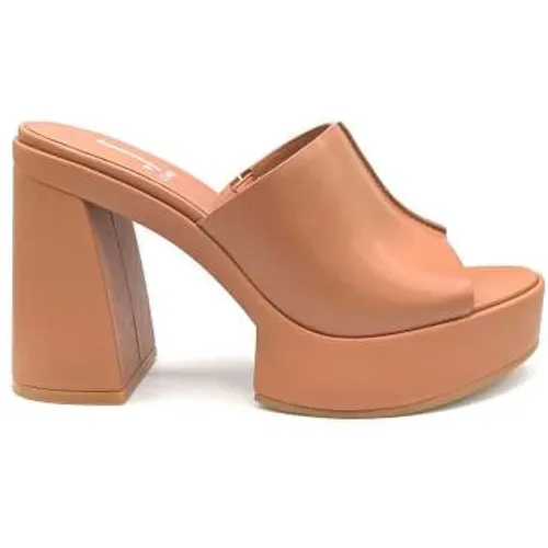 Platform Sandals with Wide Strap , female, Sizes: 5 UK, 3 UK, 2 UK, 4 UK - Jeannot - Modalova