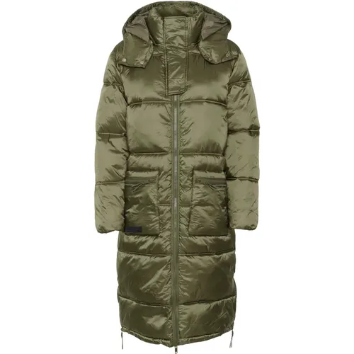 Gepolsterte Francessz Jacke mit Kapuze , Damen, Größe: M - Saint Tropez - Modalova