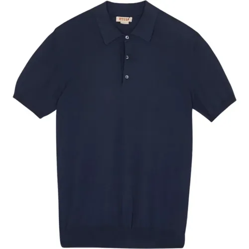 Knit Polo Shirt , male, Sizes: XL, L - Baracuta - Modalova