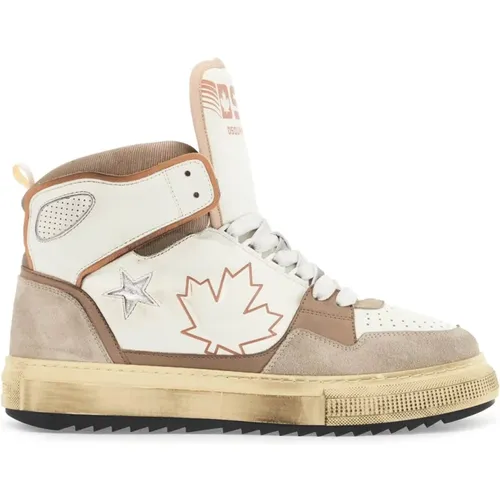 Ahornblatt Hi-Top Sneakers - Dsquared2 - Modalova