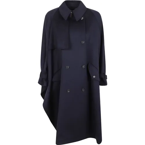 Wool Gabardine Trench Coat , female, Sizes: 3XS - Stella Mccartney - Modalova