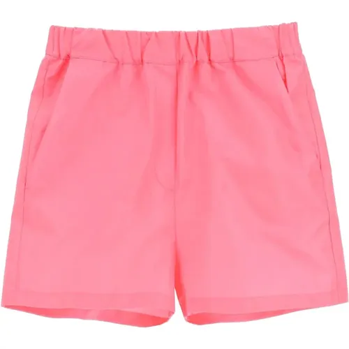 Short Shorts,Shorts mit elastischem Bund - Msgm - Modalova