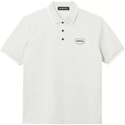 Caraton Mens Polo Shirt , male, Sizes: M, XL, S, L - duvetica - Modalova