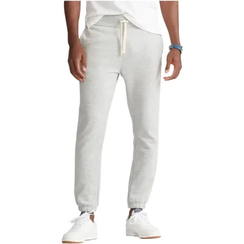 Hellgraue Jogginghose - 60% Baumwolle 40% Polyester - Ralph Lauren - Modalova