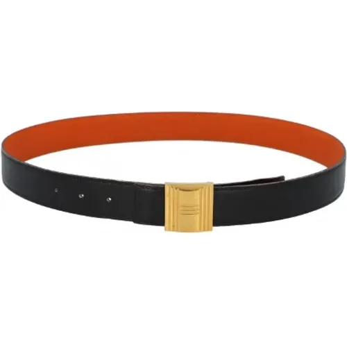 Pre-owned Leather belts , female, Sizes: ONE SIZE - Hermès Vintage - Modalova