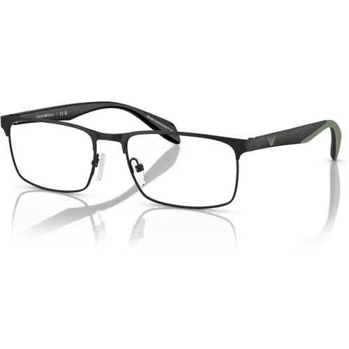 Eyewear frames EA 1149 , male, Sizes: 56 MM - Emporio Armani - Modalova