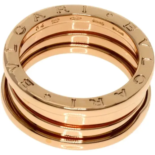 Pre-owned Rose Gold rings , female, Sizes: ONE SIZE - Bvlgari Vintage - Modalova