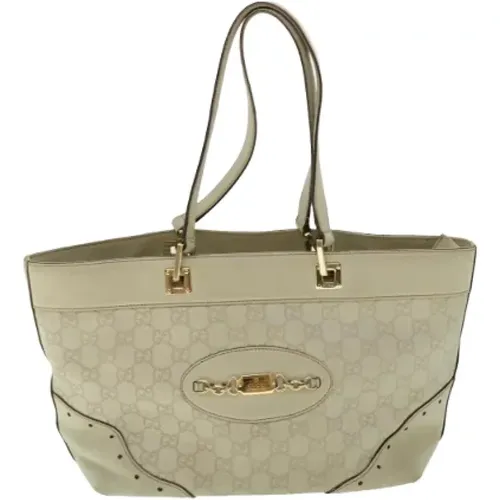 Pre-owned Canvas gucci-bags , female, Sizes: ONE SIZE - Gucci Vintage - Modalova