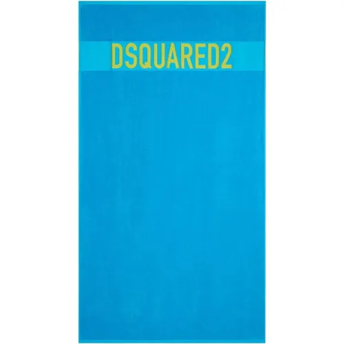 Luxury Cotton Towels for Men , male, Sizes: ONE SIZE - Dsquared2 - Modalova