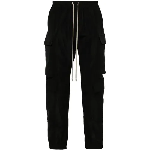 Elasticated Trousers with Pockets , male, Sizes: M, S, L, XL - Rick Owens - Modalova