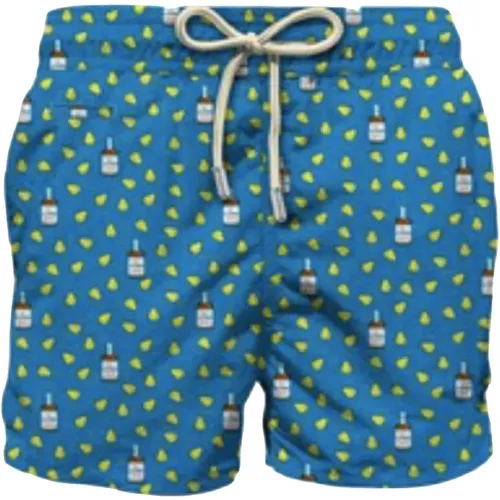 Herren Badehose Strandmode , Herren, Größe: M - MC2 Saint Barth - Modalova