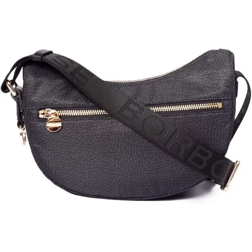 Dark Luna Bag Mini , female, Sizes: ONE SIZE - Borbonese - Modalova