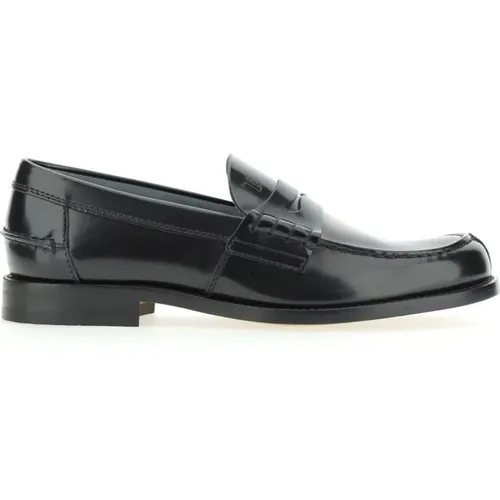 Schwarze flache Schuhe , Herren, Größe: 41 1/2 EU - TOD'S - Modalova