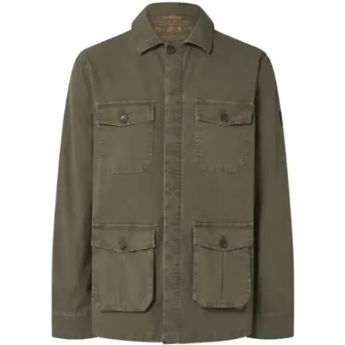 Cotton Safari Jacket , male, Sizes: M - Ecoalf - Modalova