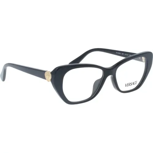 Original Prescription Glasses with 3-year warranty , unisex, Sizes: 47 MM - Versace - Modalova