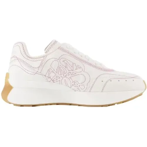 Leder sneakers Alexander McQueen - alexander mcqueen - Modalova