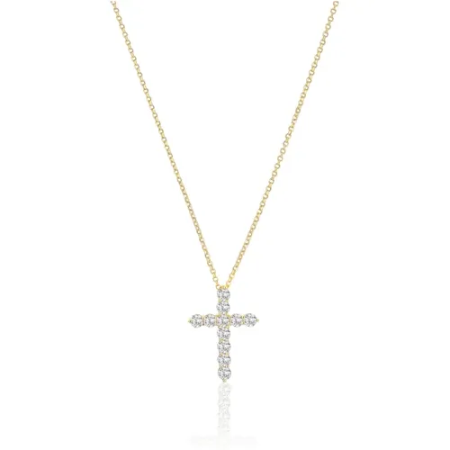 Belluno Kreuz Halskette - Sif Jakobs Jewellery - Modalova