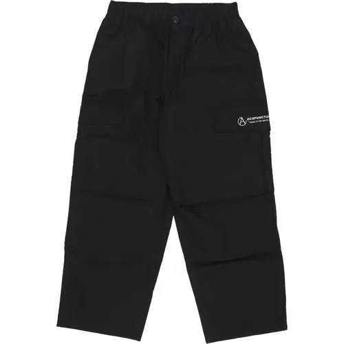 Logo Pants Elastic Waist , male, Sizes: L, M - Acupuncture - Modalova