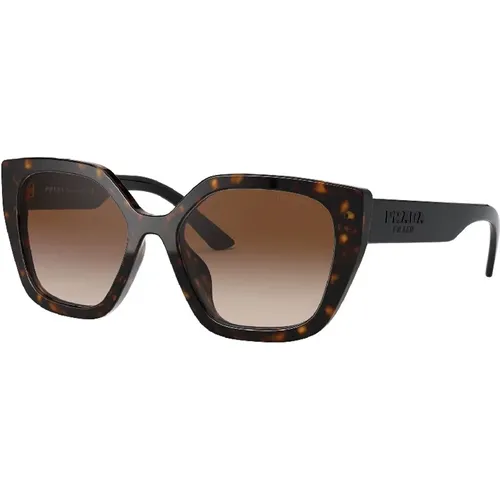 Stilvolle Sonnenbrille in Farbe 2Au6S1 , Damen, Größe: 52 MM - Prada - Modalova