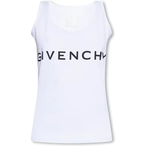 Tanktop mit Logo , Damen, Größe: L - Givenchy - Modalova